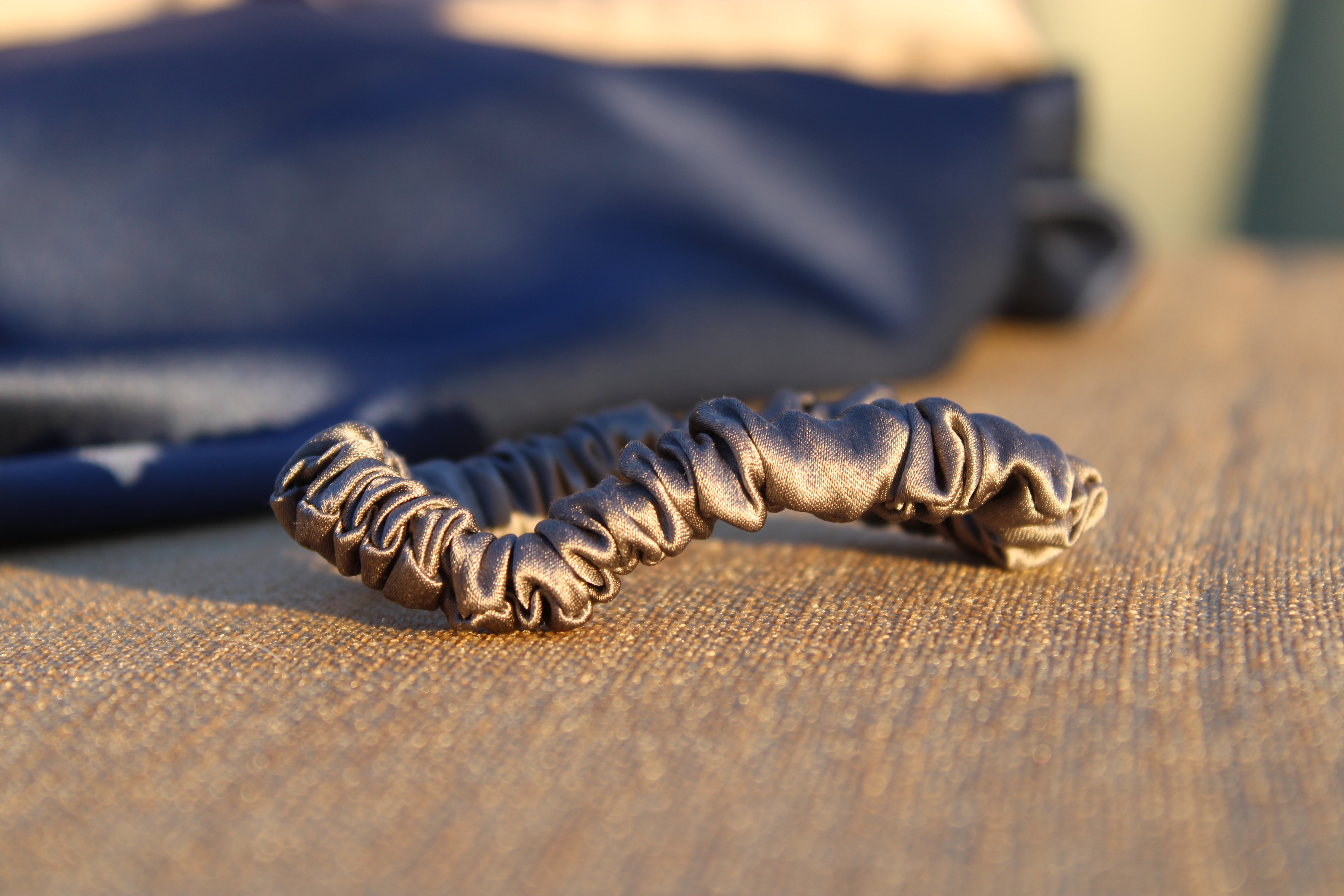 100% Mulburry Silk Scrunchies - 4 pack